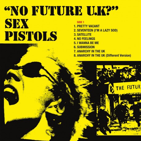 Sex Pistols No Future UK Vinyle