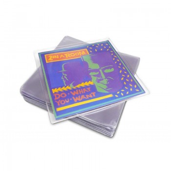 pochettes plastiques de protection vinyle 33t refermables