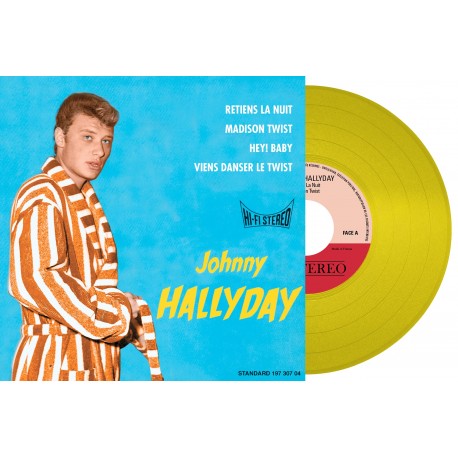 Johnny Hallyday - 45 Tours - L'idole Des Jeunes (Vinyle Rouge)   