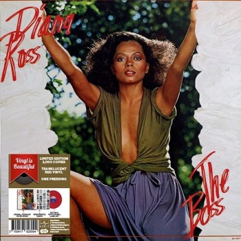 Diana Ross - 33 Tours - The Boss (Vinyle Transparent Rouge) 