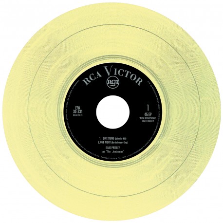 Elvis Presley - Presley Special - Vinyle Jaune (Italie) (Vinyle 7'')