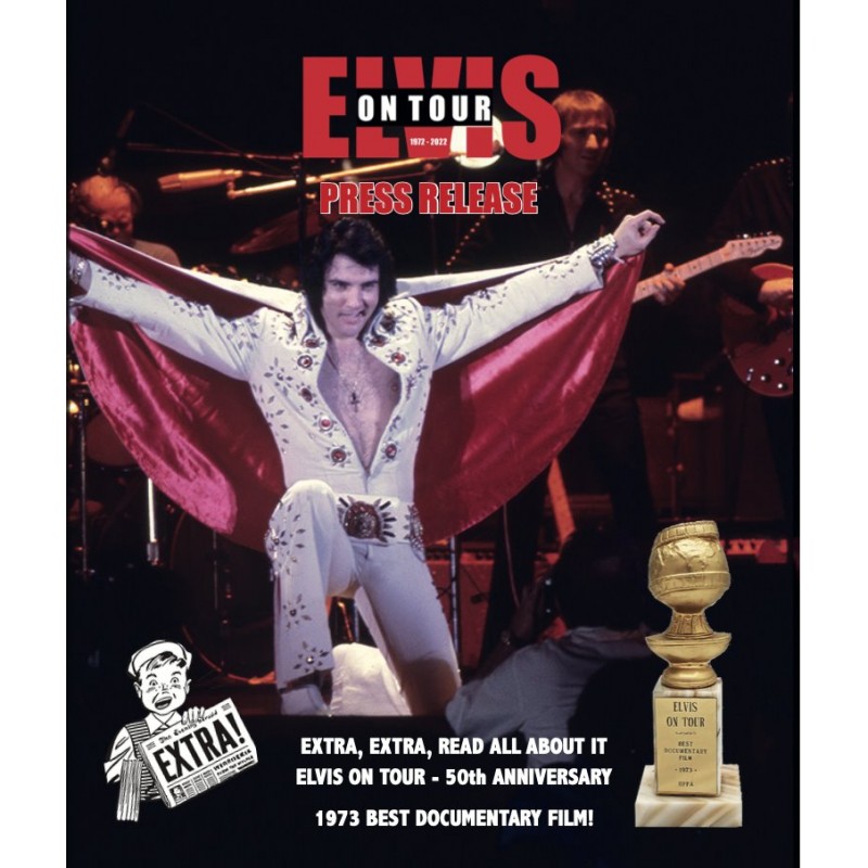 Elvis Presley - Elvis On Tour 1972-2022 - KJ Consulting (Livre)
