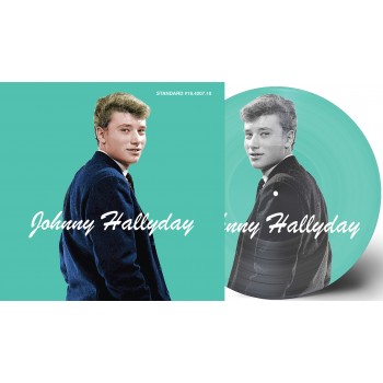 Johnny Hallyday - 33 Tours - Si Tu Restes Avec Moi (Picture-Disc Violet)