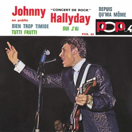 Johnny Hallyday - EP N°13 - Pop 4 - Concert De Rock 