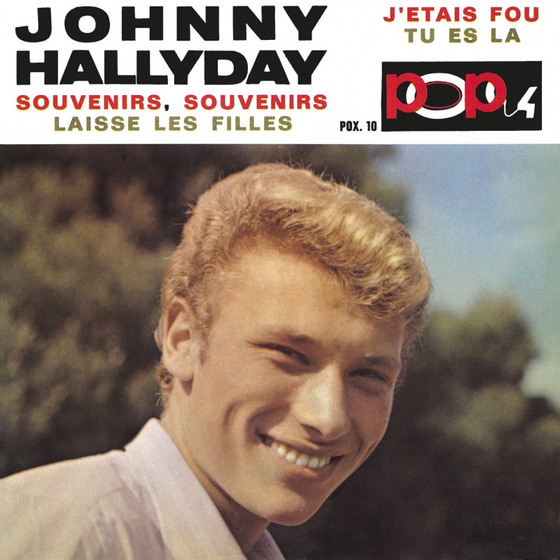 Johnny Hallyday - EP N°12 - Pop 4 - Souvenirs, Souvenirs   