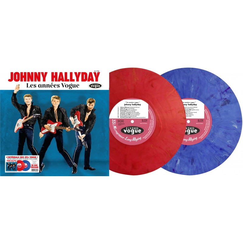 Johnny Hallyday - Les Années Vogue (Vinyle)
