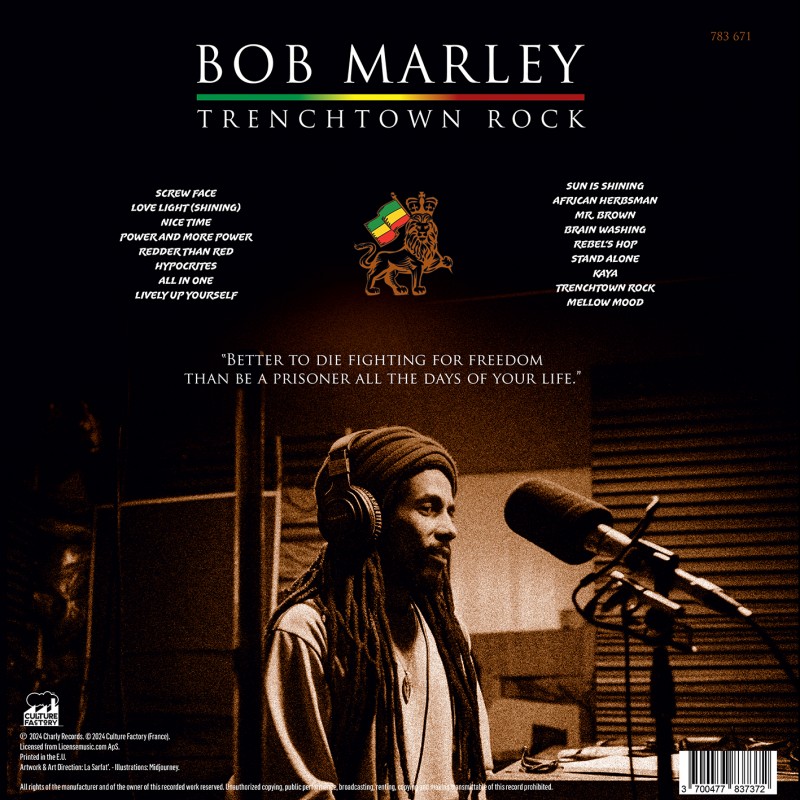 Bob Marley - Trenchtown Rock (Vinyle)