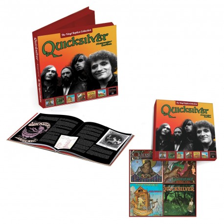 Quicksilver Messenger Service - The CD Vinyl Replica Collection Boxset Quicksilver Messenger Service - The CD Vinyl Replica Collection Boxset