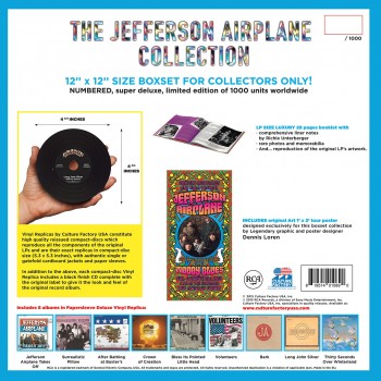 Jefferson Airplane - The CD Vinyl Replica Collection Boxset Jefferson Airplane - The CD Vinyl Replica Collection Boxset