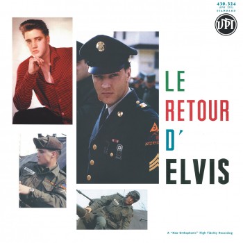 Elvis Presley - 33 Tours - Le Retour D'Elvis / His Hand In Mine (Vinyles Bleu & Blanc) Elvis Presley - 33 Tours - Le Retour D'Elvis / His Hand In Mine (Vinyles Bleu & Blanc)