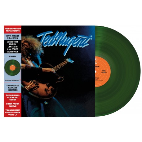 Ted Nugent - 33 Tours - Free-For-All (Vinyle Vert)   
