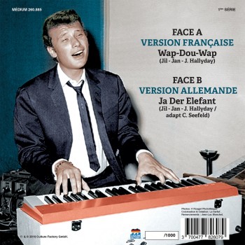 Johnny Hallyday - 45 Tours - Version Française/Version Etrangère N°02 (Picture Disc)