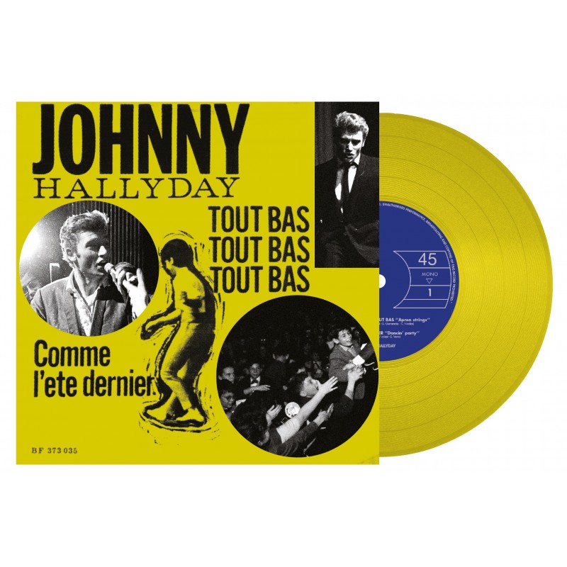 Johnny Hallyday - Tout Bas, Tout Bas, Tout Bas - EP Pochette