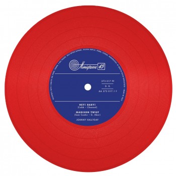 Johnny Hallyday - 45 Tours - Madison Twist - EP Pochette Italienne (Vinyle Rouge) 