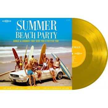 Various - 33 Tours - Summer Beach Party (Vinyle Jaune)