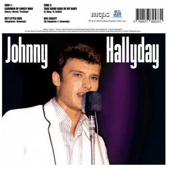 Johnny Hallyday - Caravan Of Lonely Men - EP Pochette Américaine