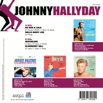 Johnny Hallyday - Be Bob A Lula - EP Pochette Danoise