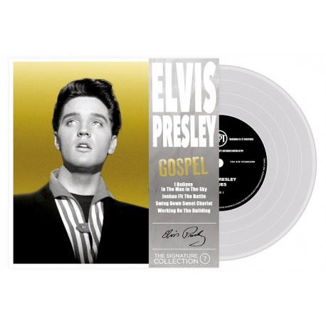 Presley, Elvis - 45 Tours - The Signature Collection N°07 - Gospel (Vinyle Transparent)