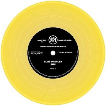 Presley, Elvis - 45 Tours - The Signature Collection N°08 - Sun (Vinyle Jaune) 