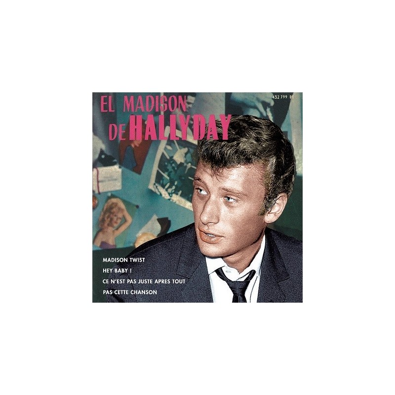 Johnny Hallyday - Madison Twist - EP Pochette Italienne (Vinyle 7'')