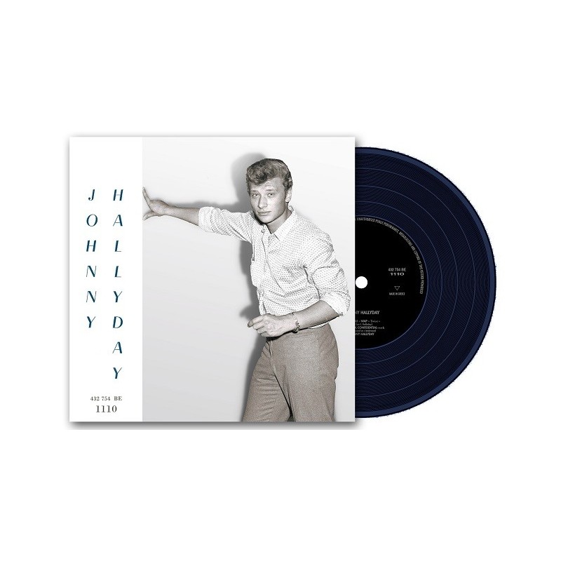 Hallyday, Johnny -  45 Tours - Wap-Dou-Wap - EP Pochette Grecque (Vinyle Bleu)