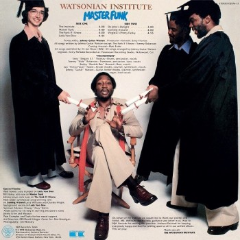 The Watsonian Institute - 33 Tours - Master Funk (Vinyle Rouge)