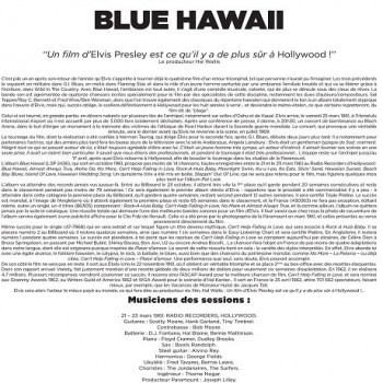 Elvis Presley - 33 Tours - Blue Hawaii (Vinyle Bleu) - RSD 2017 Elvis Presley - 33 Tours - Blue Hawaii (Vinyle Bleu) - RSD 2017