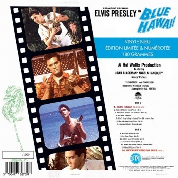 Elvis Presley - 33 Tours - Blue Hawaii (Vinyle Bleu) - RSD 2017 Elvis Presley - 33 Tours - Blue Hawaii (Vinyle Bleu) - RSD 2017
