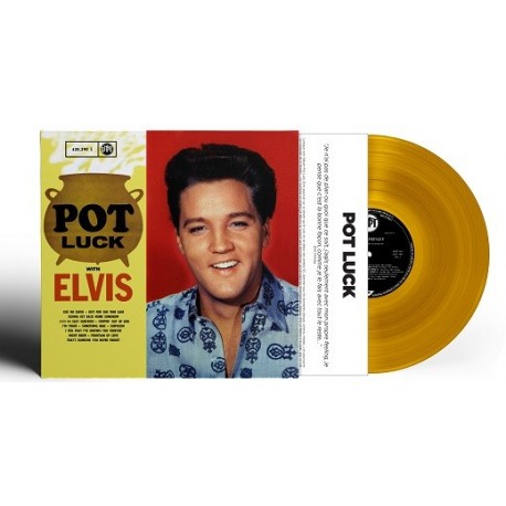 Elvis Presley - 33 Tours - Pot Luck (Vinyle Doré) - RSD 2017 Elvis Presley - 33 Tours - Pot Luck (Vinyle Doré) - RSD 2017