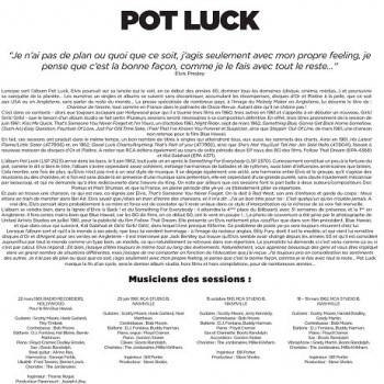 Elvis Presley - 33 Tours - Pot Luck (Vinyle Doré) - RSD 2017 Elvis Presley - 33 Tours - Pot Luck (Vinyle Doré) - RSD 2017