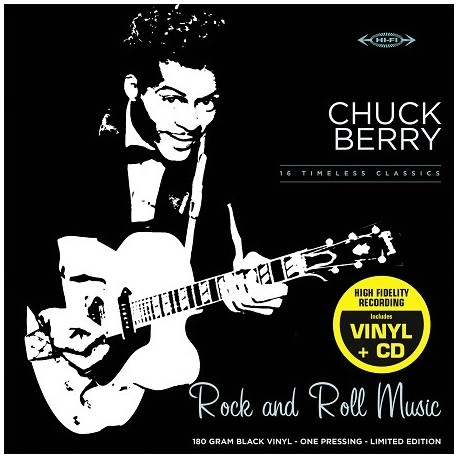 Chuck Berry - 33 Tours - Rock And Roll Music (Vinyle Noir) + CD Chuck Berry - 33 Tours - Rock And Roll Music (Vinyle Noir) + CD