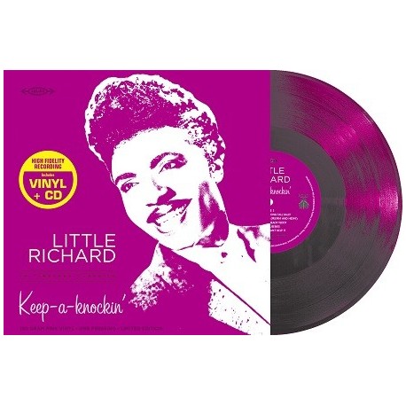 Little Richard - 3 Tours - Keep A-Knockin' (Vinyle Rose) + CD