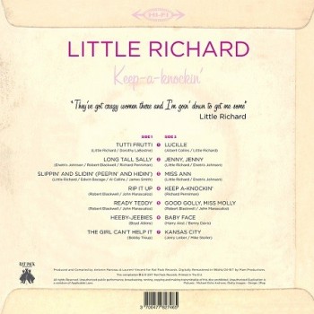 Little Richard - 3 Tours - Keep A-Knockin' (Vinyle Rose) + CD