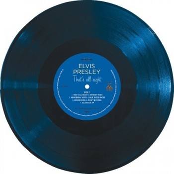 Elvis Presley - 33 Tours - That’s All Right (Vinyle Bleu) + CD Elvis Presley - 33 Tours - That’s All Right (Vinyle Bleu) + CD