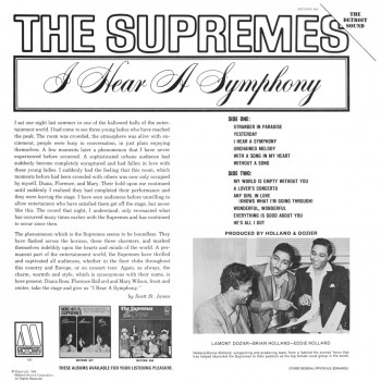 Diana Ross & The Supremes - I Hear A Symphony