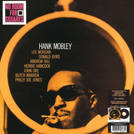 Hank Mobley - 33 Tours - No Room For Squares (Vinyle Noir) Hank Mobley - 33 Tours - No Room For Squares (Vinyle Noir)
