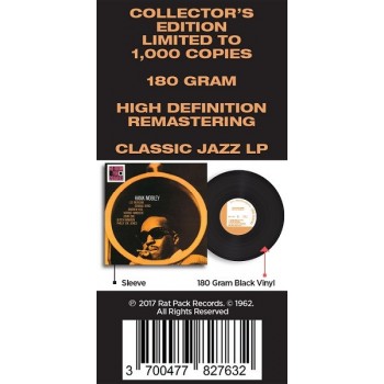 Hank Mobley - 33 Tours - No Room For Squares (Vinyle Noir) Hank Mobley - 33 Tours - No Room For Squares (Vinyle Noir)