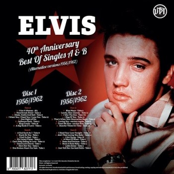 Elvis Presley - 33 Tours - 40th Anniversary - Best Of Singles A & B (Vinyle Noir) 