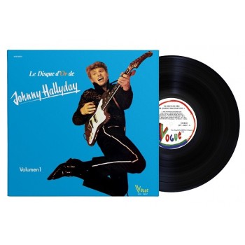 Johnny Hallyday - 33 Tours - Vogue Made In Venezuela - Le Disque D'or (Vinyle Noir)