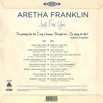 Aretha Franklin - 33 Tours - Just For You (Basic) (Vinyle Noir)