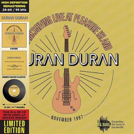 Duran Duran - CD - Thanksgiving Live At Pleasure Island Duran Duran - CD - Thanksgiving Live At Pleasure Island