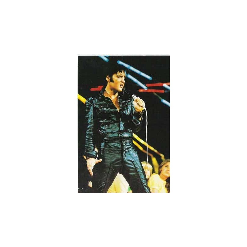 Elvis Carte Postale '68 Leather