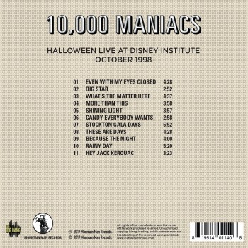 CD - 10,000 Maniacs - Halloween Live At Disney Institute
