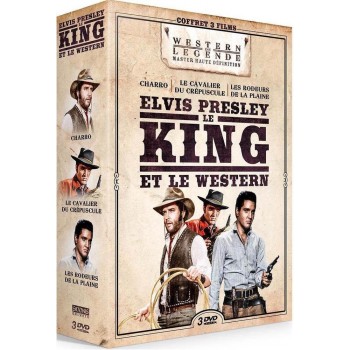 Elvis Presley le King et le Western 3 DVD: Charro + Le Cavalier du crépuscule + Les Rôdeurs de la plaine