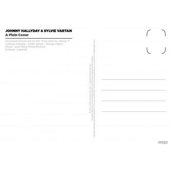 Johnny Hallyday - Disques/Cartes Postales (Lot de 5)