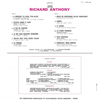 CD - Richard Anthony - Aranjuez Mon Amour