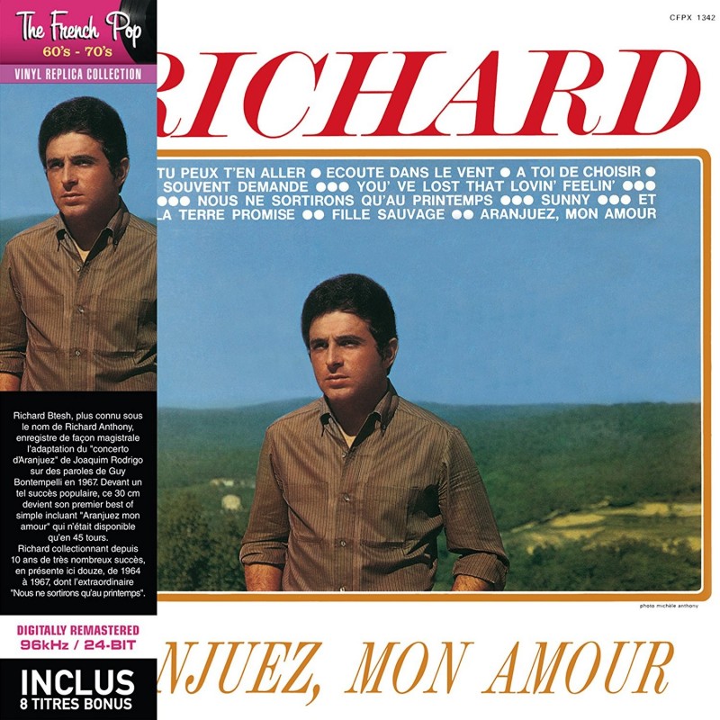 CD - Richard Anthony - Aranjuez Mon Amour