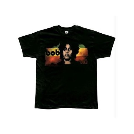 T-Shirt Bob Marley - Straight On - Homme - Large