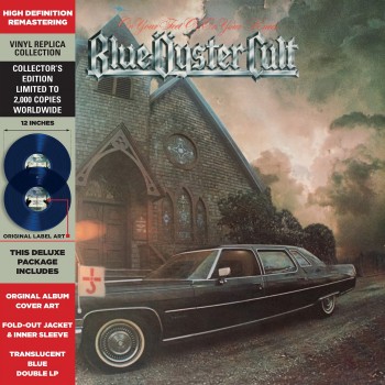 Blue Oyster Cult - 33 Tours - On Your Feet Or On Your Knees (Vinyle Bleu)