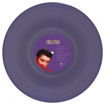 Johnny Hallyday & Elvis Presley -      33 Tours - Quand Johnny Reprend Elvis (Vinyle Violet) - 3ème Édition - RSD 2018